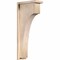 Ekena Millwork Huntington Smooth Corbel w/Backplate, Douglas Fir, 5 1/2"W x 12"D x 28"H COR06X12X28HUN01SDF - alternate 1